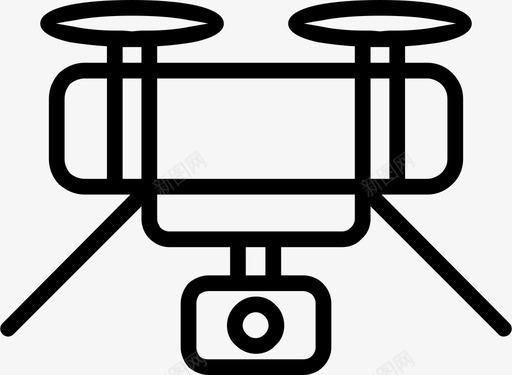 无人机摄像头空中无人机无人机技术图标svg_新图网 https://ixintu.com 无人机技术 无人机摄像头 空中无人机