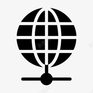 全球网络浏览器连接图标图标