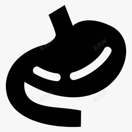 胃身体疾病图标svg_新图网 https://ixintu.com 健康 医疗 疾病 胃痛 身体