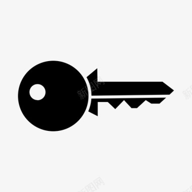 房子钥匙门钥匙锁挂锁图标图标