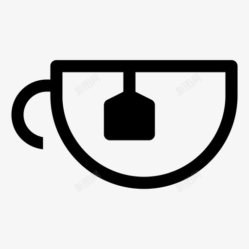 茶咖啡咖啡茶图标svg_新图网 https://ixintu.com 健康 咖啡 咖啡茶 早茶
