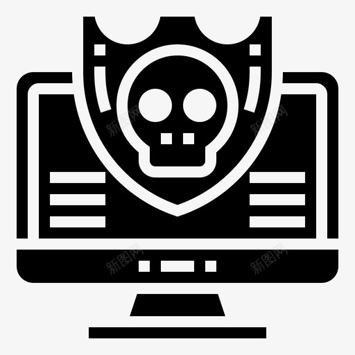 防御网络抢劫10雕文图标svg_新图网 https://ixintu.com 网络抢劫10 防御 雕文
