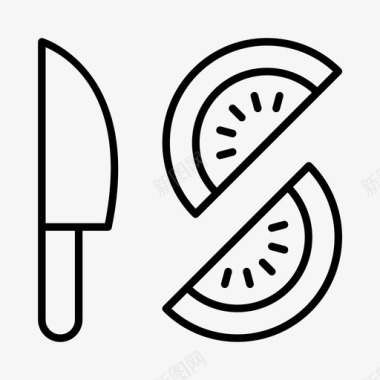 食品准备烹饪水果和蔬菜图标图标