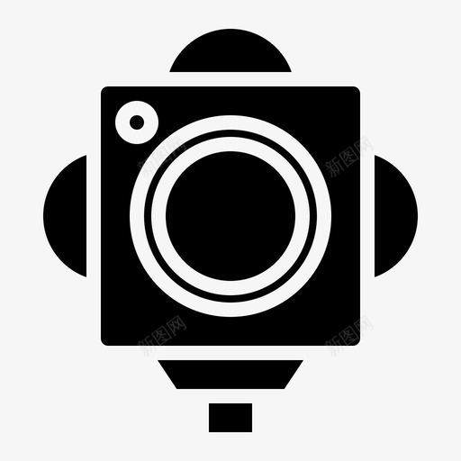360摄像头创意摄影图标svg_新图网 https://ixintu.com 创意 合作 团队 工作室 扎实 摄像头 摄影 摄影师
