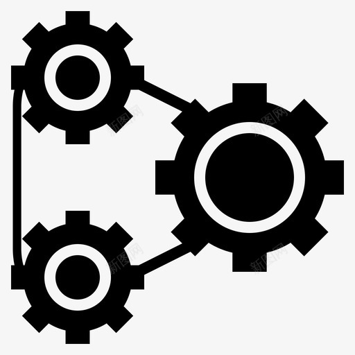 逻辑理性思考图标svg_新图网 https://ixintu.com 大脑塑造思维符号 思考 理性 逻辑