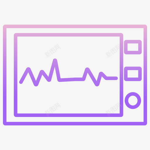 心电图科学技术4轮廓梯度图标svg_新图网 https://ixintu.com 心电图 梯度 科学技术 轮廓