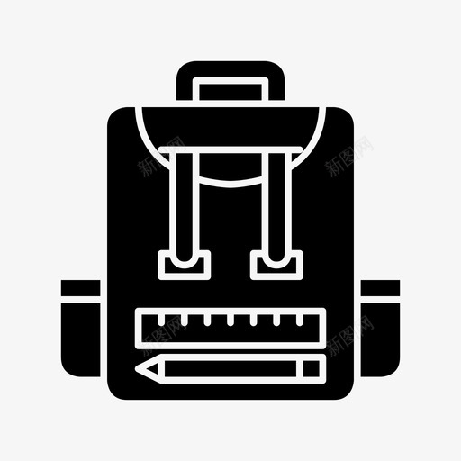 包教育学习图标svg_新图网 https://ixintu.com 包 商业雕文 学习 学校 教育