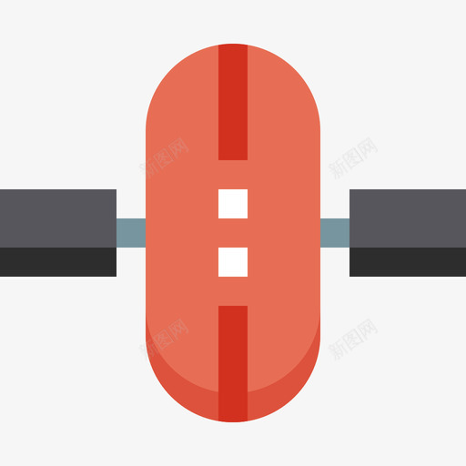 轮子身体和健身2扁平图标svg_新图网 https://ixintu.com 扁平 身体和健身2 轮子