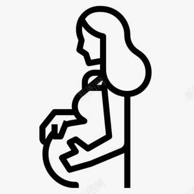 怀孕了孩子家人图标图标