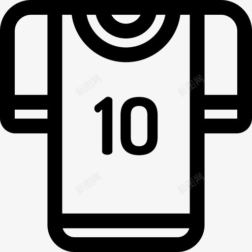 橄榄球运动衫美式足球16直线型图标svg_新图网 https://ixintu.com 橄榄球运动衫 直线型 美式足球16