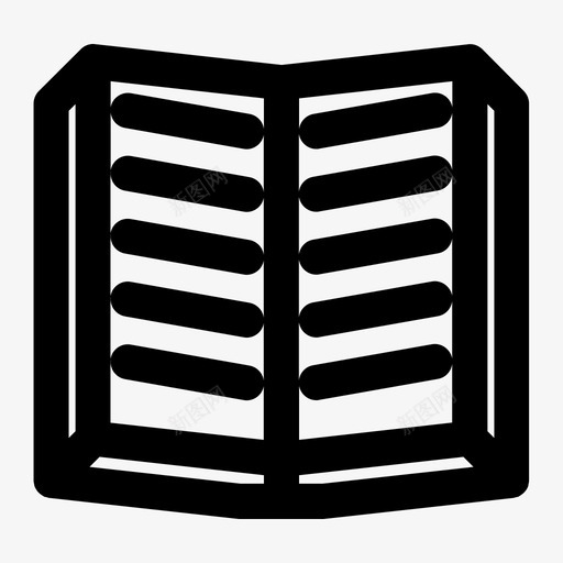 书籍日记教育图标svg_新图网 https://ixintu.com 书籍 教育 日记 用户界面 私人 隐私