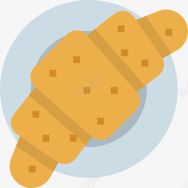羊角面包早餐30平的图标图标