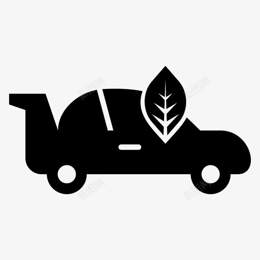 生态进化汽车充电器图标svg_新图网 https://ixintu.com 充电器 汽车 环境 生态进化 电动车