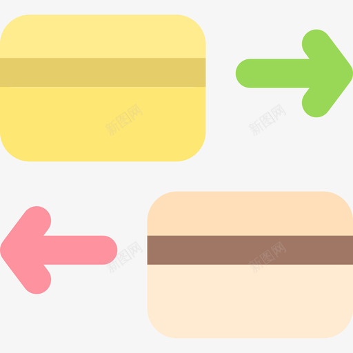 信用卡支付与金融1持平图标svg_新图网 https://ixintu.com 付与 信用卡 持平 支付 金融
