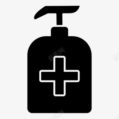 手健康液体肥皂图标图标
