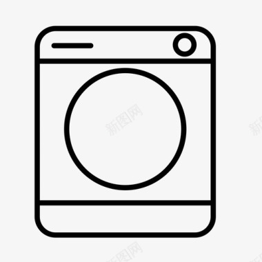 洗衣机设备数码图标图标