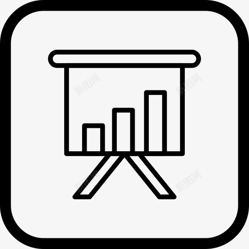 业务演示图表办公室图标svg_新图网 https://ixintu.com 业务 办公室 图表 演示 银行