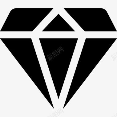钻石奢侈品商店14已填充图标图标