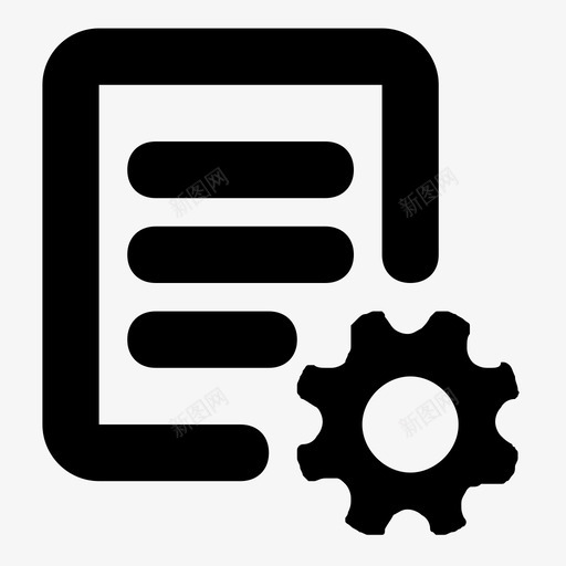 日志配置20x20svg_新图网 https://ixintu.com 日志配置20x20