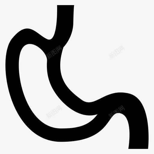 胃身体疾病图标svg_新图网 https://ixintu.com 健康 医疗 疾病 胃 胃痛 身体