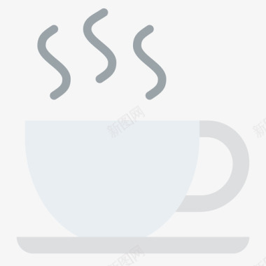 咖啡杯饮料48扁平图标图标