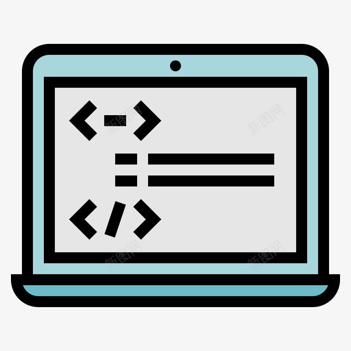 编程软件开发3线颜色图标svg_新图网 https://ixintu.com 编程 软件开发 颜色
