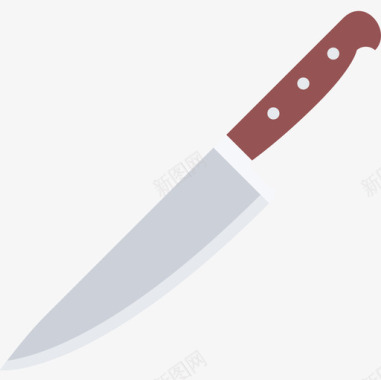 刀厨房62扁平图标图标