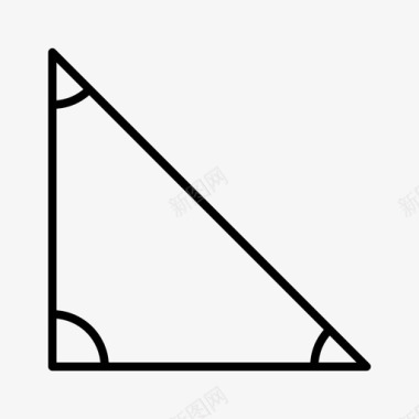 三角形绘图形状图标图标