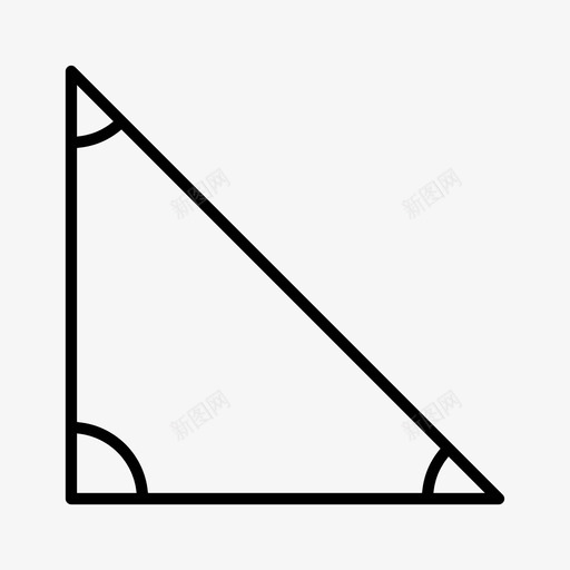 三角形绘图形状图标svg_新图网 https://ixintu.com 三角形 几何 形状 绘图