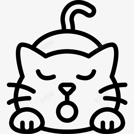 昏昏欲睡猫化身3直系图标svg_新图网 https://ixintu.com 化身 昏昏欲睡 直系