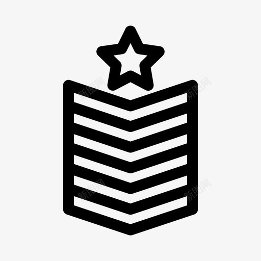军衔徽章徽章名称图标svg_新图网 https://ixintu.com 丝带 军衔 名称 奖励 徽章 标签 用户界面
