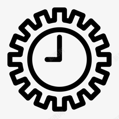 时间控制截止日期持续时间图标图标