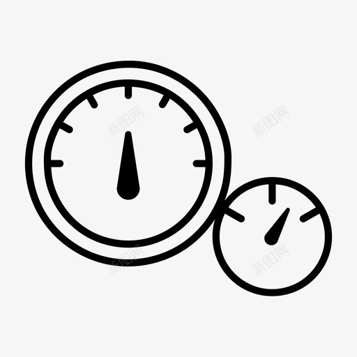 仪表仪表板限制器图标svg_新图网 https://ixintu.com 仪表 仪表板 度表 汽车 测量 速度 限制器