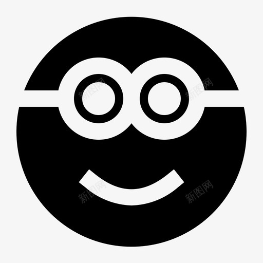 微笑仆从脸表情符号ikigai表情符号坚实图标svg_新图网 https://ixintu.com ikigai表情符号坚实 微笑仆从脸 表情符号