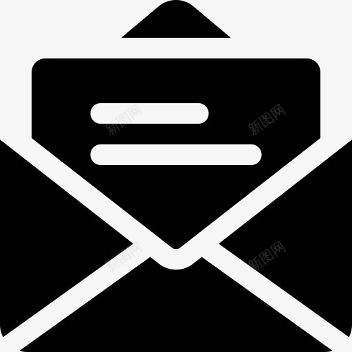 电子邮件通信184已填充图标svg_新图网 https://ixintu.com 已填充 电子邮件 通信184