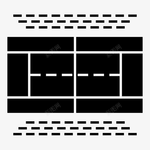 地面场地游戏图标svg_新图网 https://ixintu.com 体育 体育字形实心 地面 场地 游戏