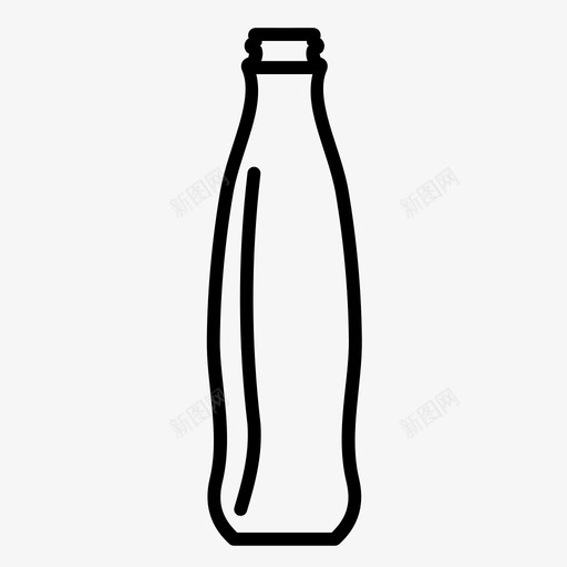 瓶子饮料瓶玻璃瓶图标svg_新图网 https://ixintu.com 塑料瓶 玻璃瓶 瓶子 饮料瓶