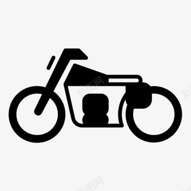 摩托车驱动器发动机图标图标