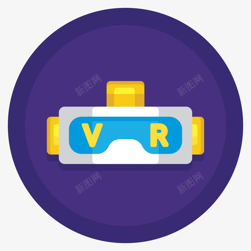 虚拟现实眼镜共工作空间4平面圆形图标svg_新图网 https://ixintu.com 圆形 工作 平面 眼镜 空间 虚拟现实
