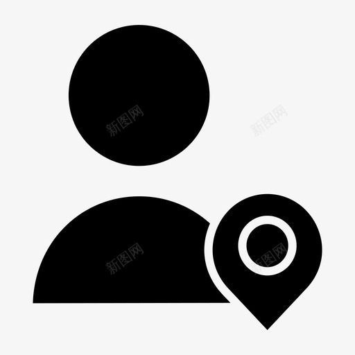 用户导航24字形图标svg_新图网 https://ixintu.com 字形 导航 用户