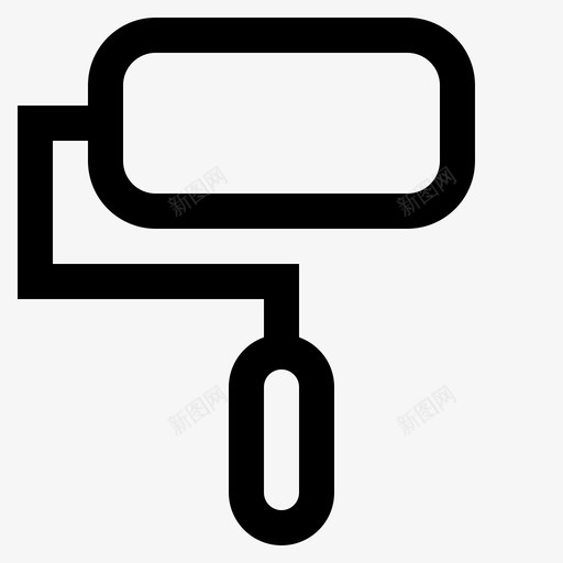 油漆颜色显示器图标svg_新图网 https://ixintu.com 墙纸 显示器 油漆 移动 颜色