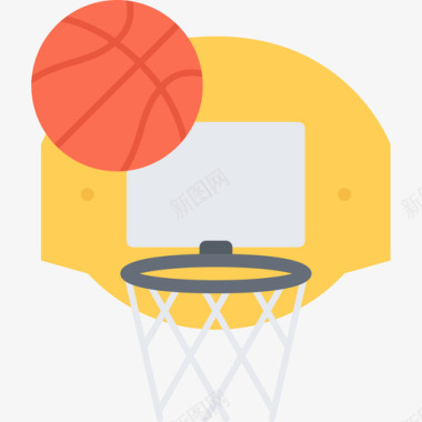 篮球运动器材13平板图标图标