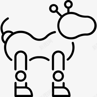 机器人狗艾博al图标图标
