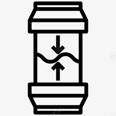管道排水管延伸管图标图标