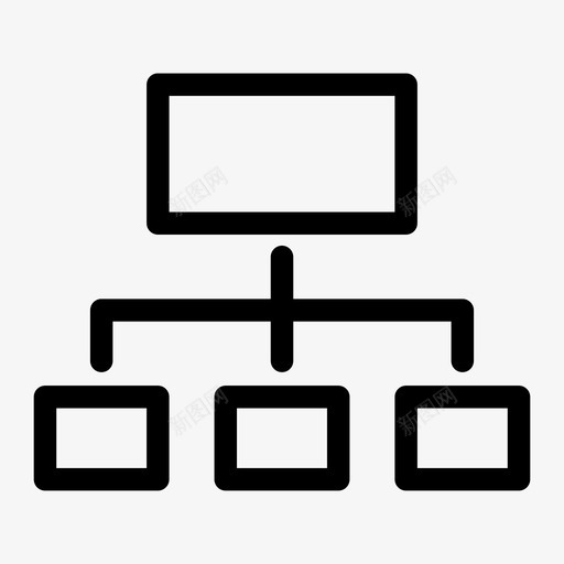 系统连接流程图图标svg_新图网 https://ixintu.com 方案 流程图 流行 系统 结构 网络 连接