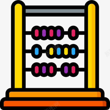 算盘教育291线颜色图标图标