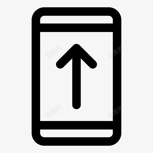 手机升级以上更新图标svg_新图网 https://ixintu.com 上传 以上 升级 手机 更新 用户界面