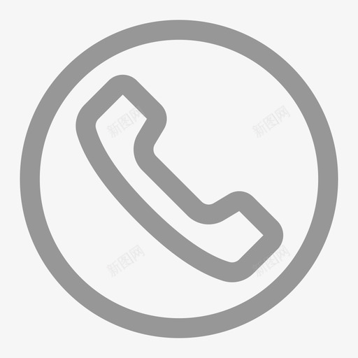 电话 通信 联系 拨打 线性svg_新图网 https://ixintu.com 电话 通信 联系 拨打 线性
