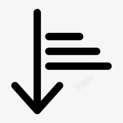 门店列表筛选箭头上向下排序箭头筛选器图标高清图片