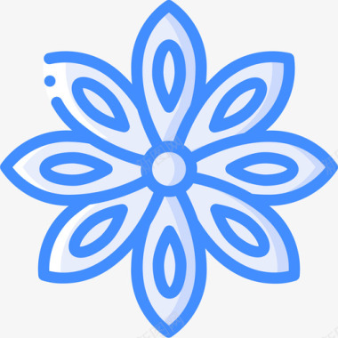 印度茴香47蓝色图标图标